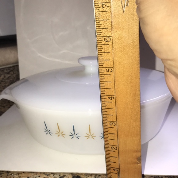 Mid Century Modern Fire King Candle Glow - Picture 2 of 9